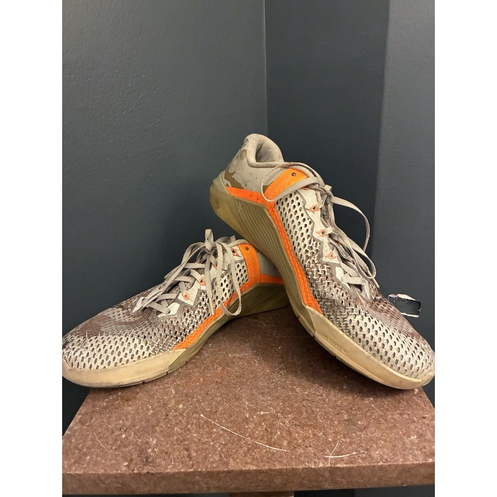 Nike Metcon 6 Yukon Brown Camo Orange Men's Training Shoes CK9388-028 Size 13